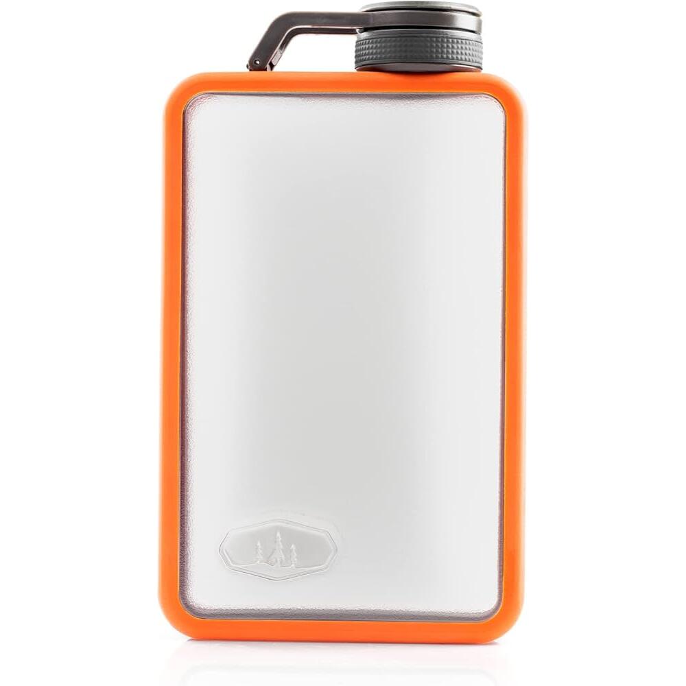 GSI Boulder Flask 300ml – Borraccia Tascabile Leggera in Plastica (Arancione) 2/4