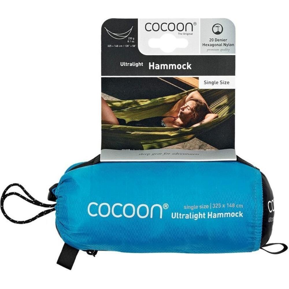 Cocoon Ultralight Hammock - Caribbean blue 2/3