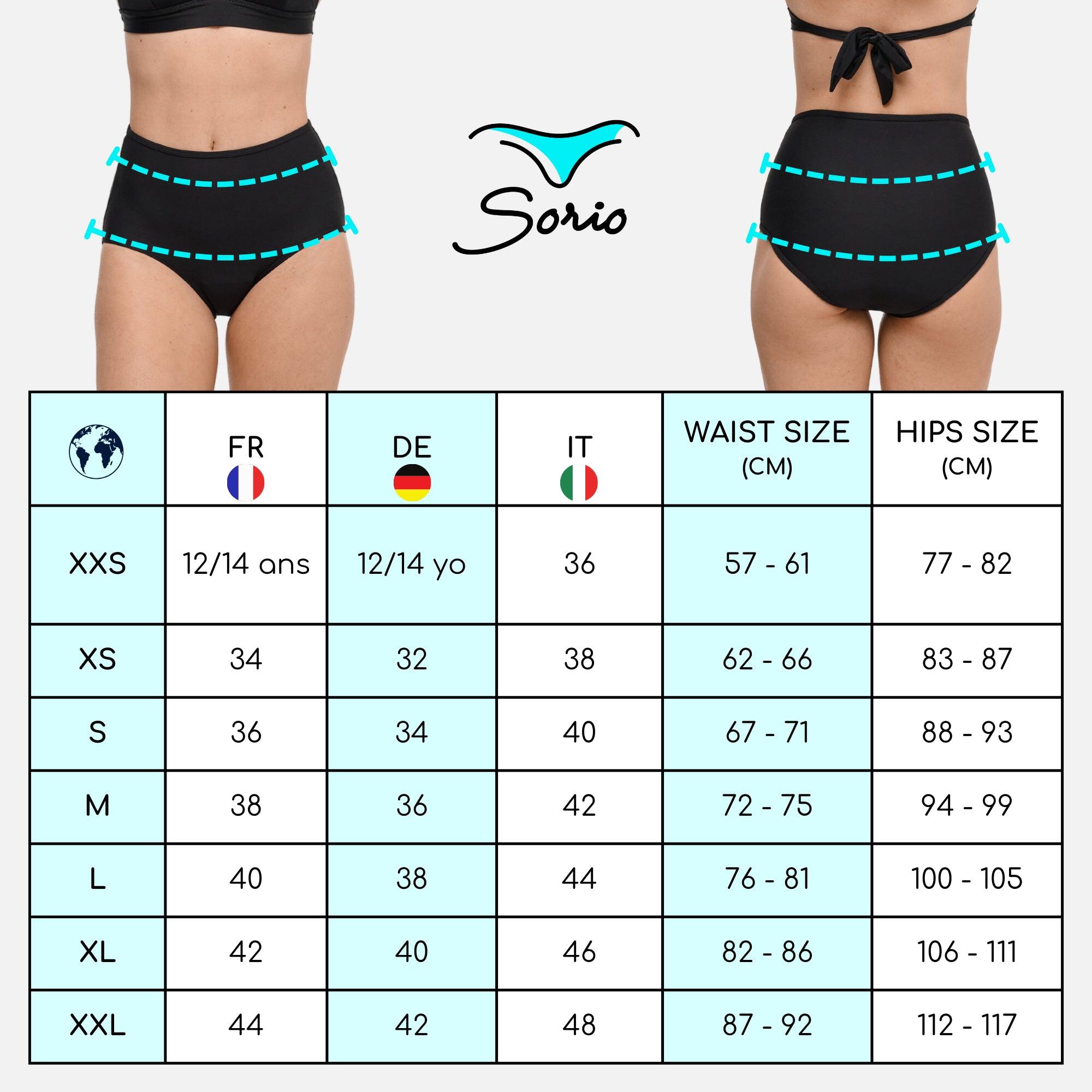 Menstruatie Bikinibroekje | Dames en Tieners | Middelmatige Menstruatie | Naya 7/8