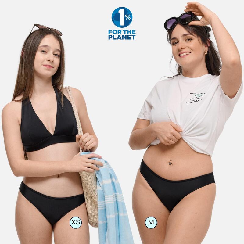 Bas de Maillot de Bain Menstruel | Femme & Ado | Flux Moyen | Eva