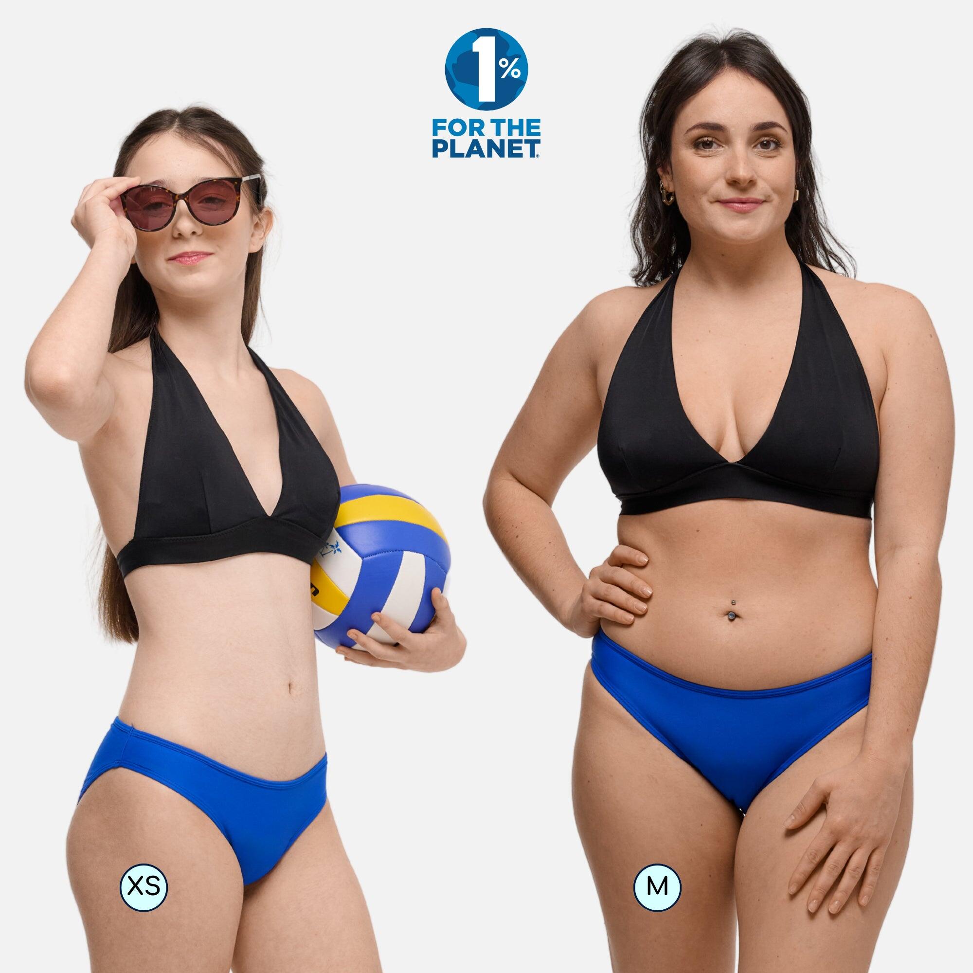Menstruatie Bikinibroekje | Dames Tieners | Middelmatige Menstruatie | Eva Blauw 6/9