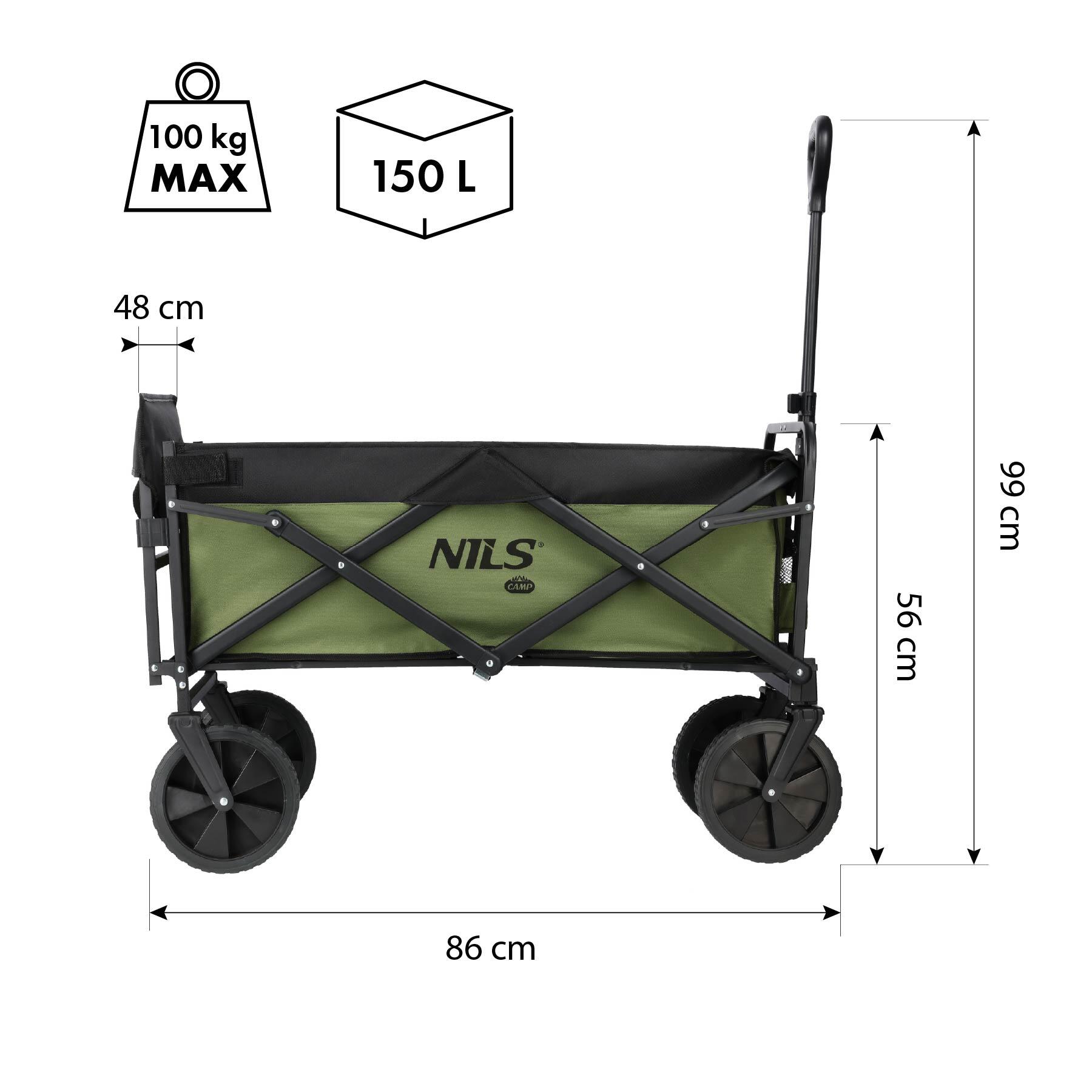 Chariot de stockage 150L NC2602 NILS 4/7