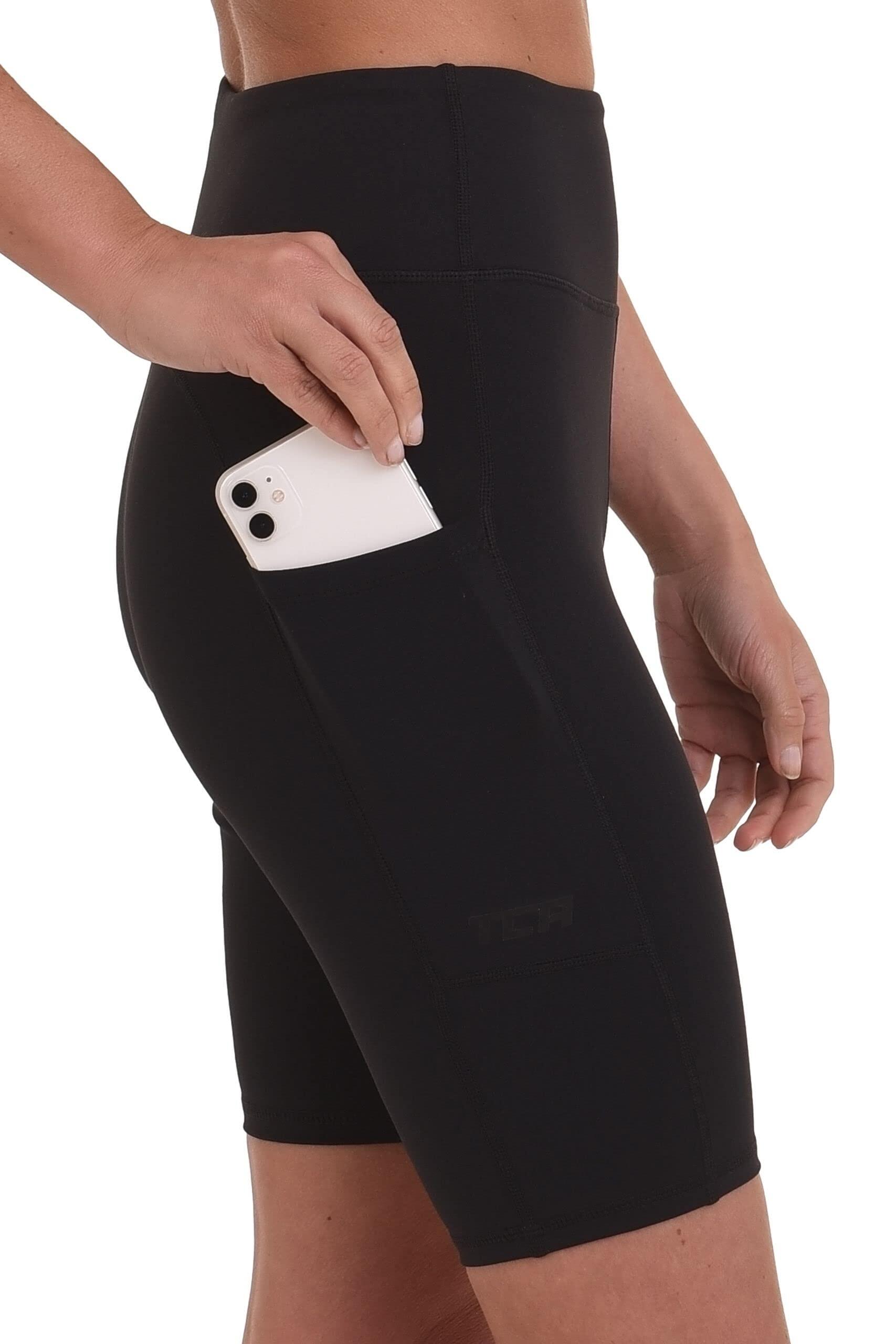 Women's Equilibrium Yoga Shorts - Black 2/6