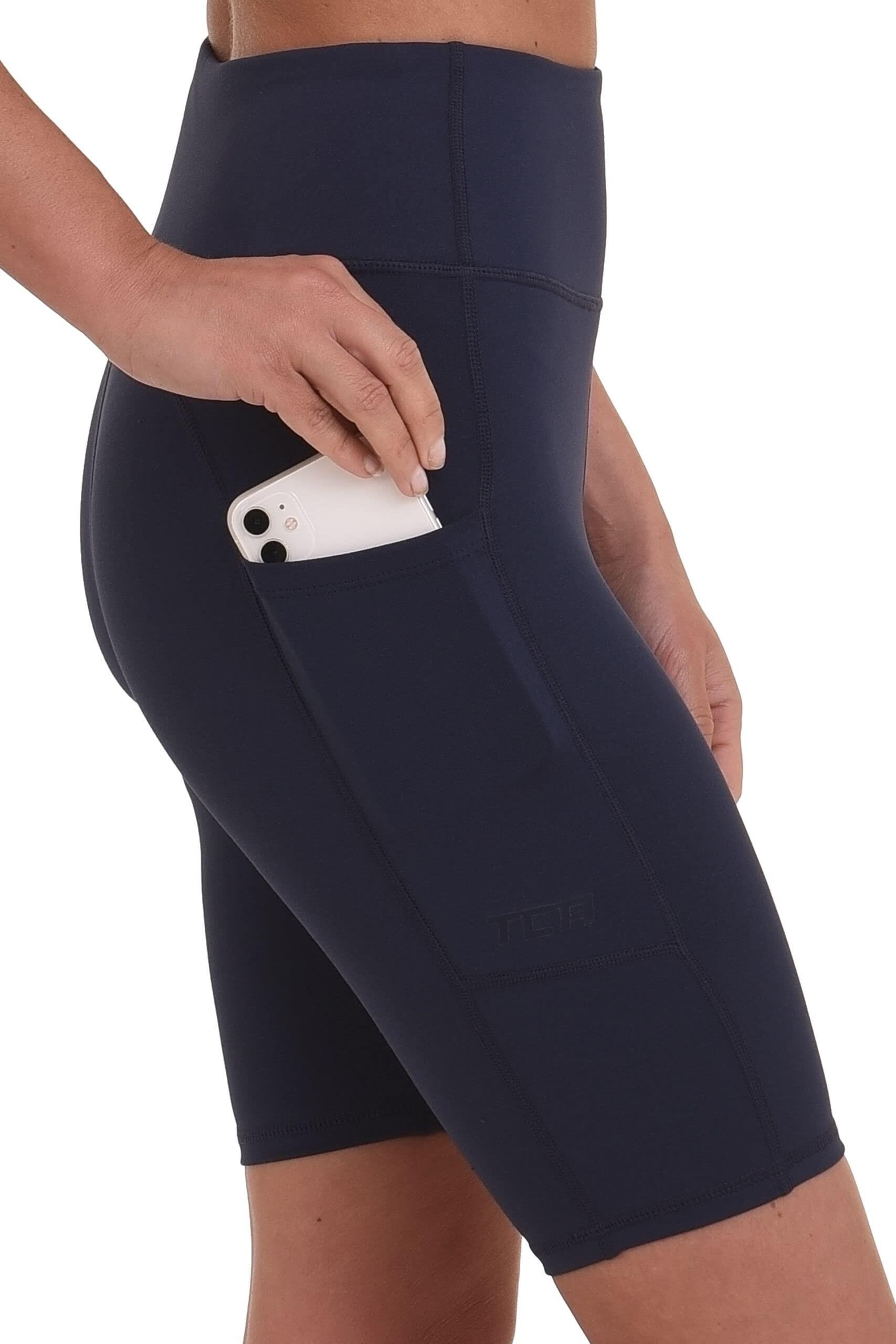 Women's Equilibrium Yoga Shorts - Navy Eclipse 2/6