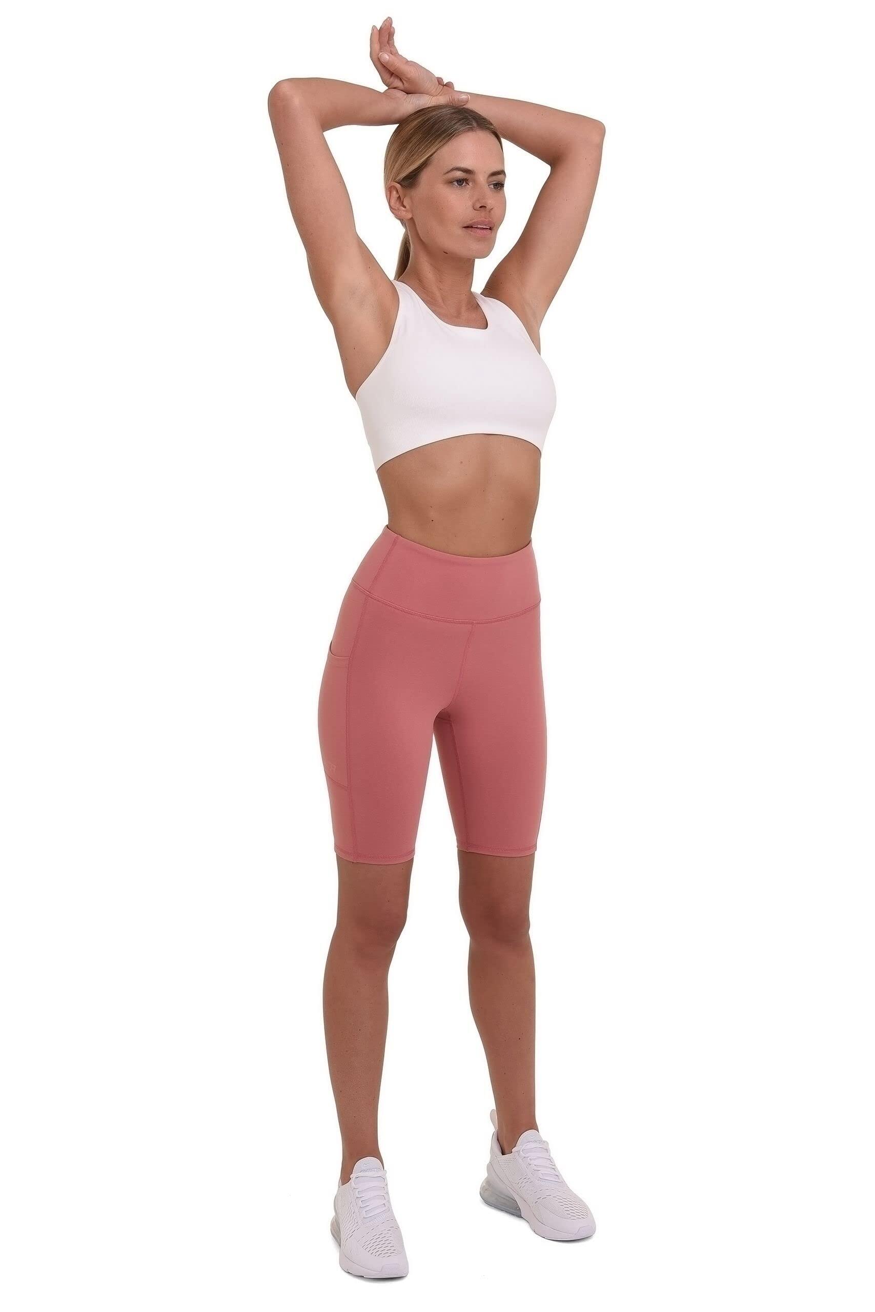 Dames Evenwicht Yoga Shorts 5/6