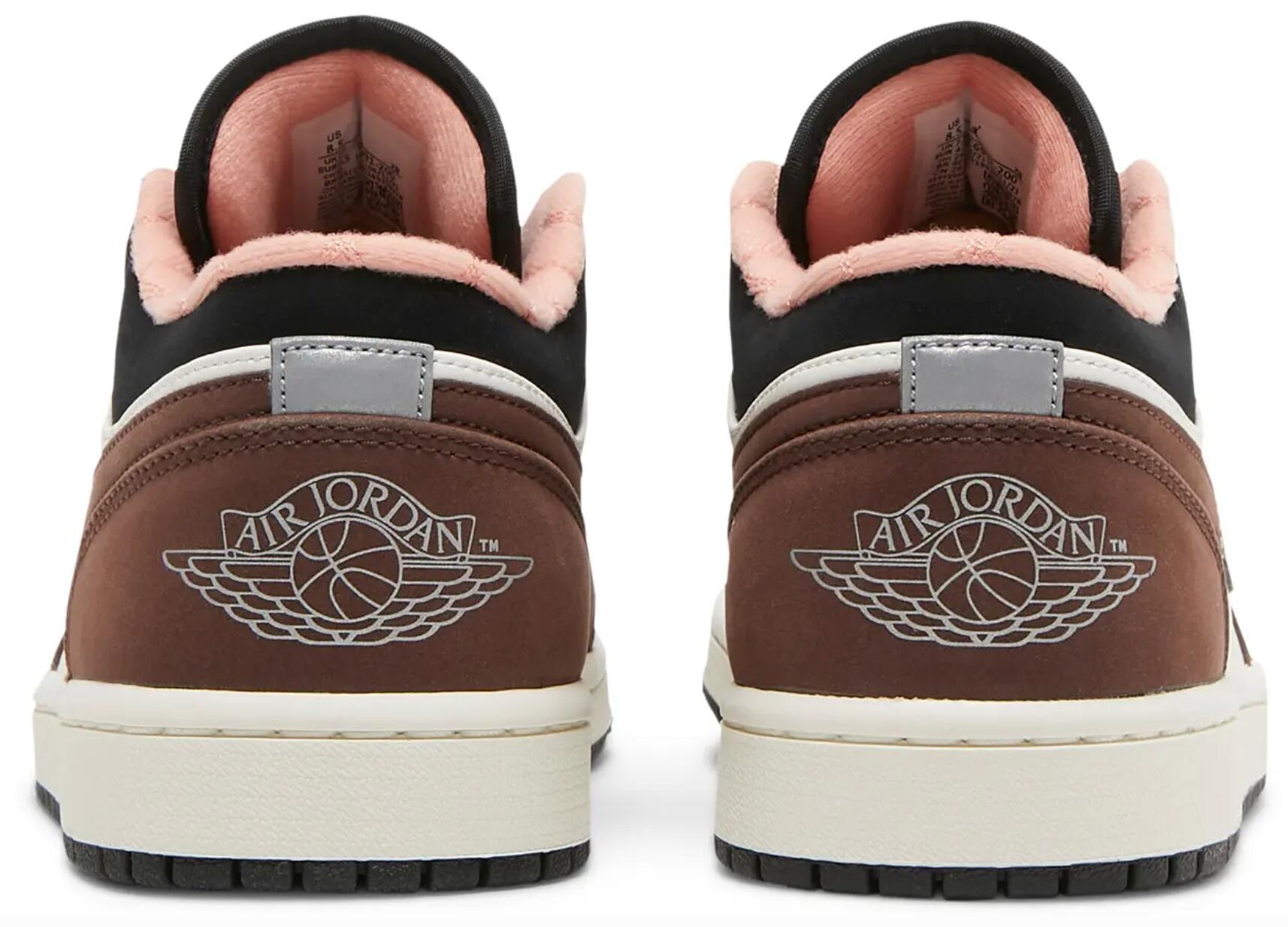 Air Jordan 1 Low Mocha 3/4