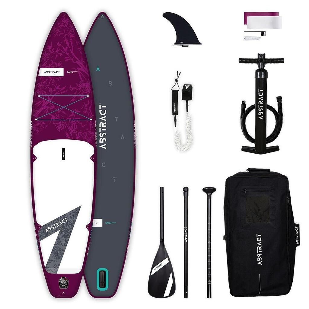 Inflatable Stand Up Paddle Pack 11'6 (up to 140 kg) - Saku Saphir 11'6