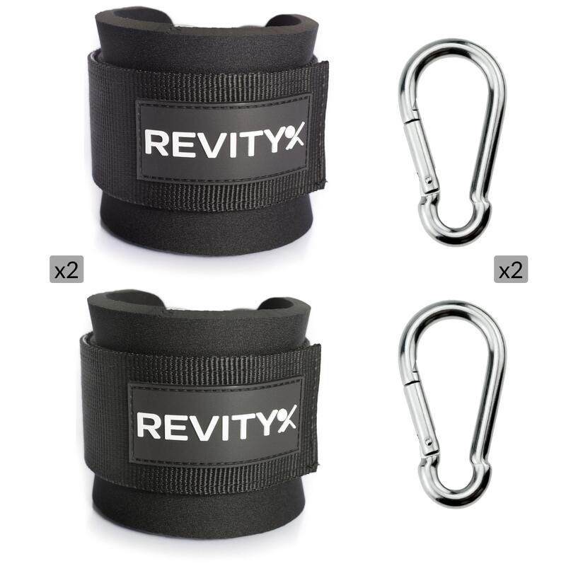 Curele pentru gleznă de antrenament pentru aparat de tracțiuni AnkleStrap Revity