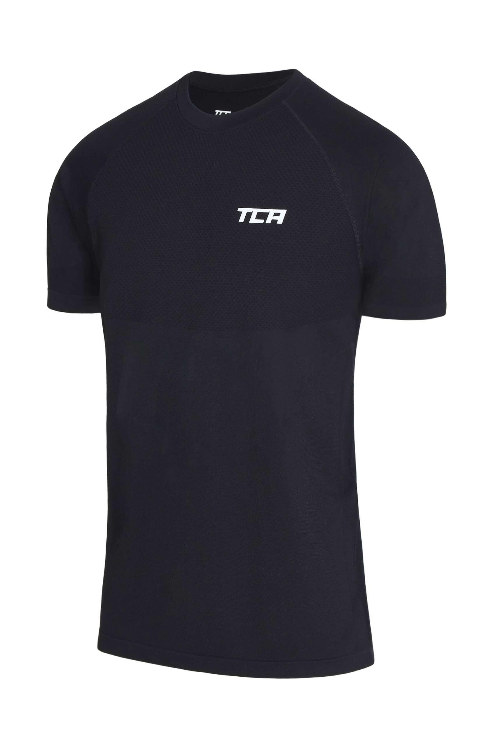 TCA Superknit Engineered Short Sleeve Top