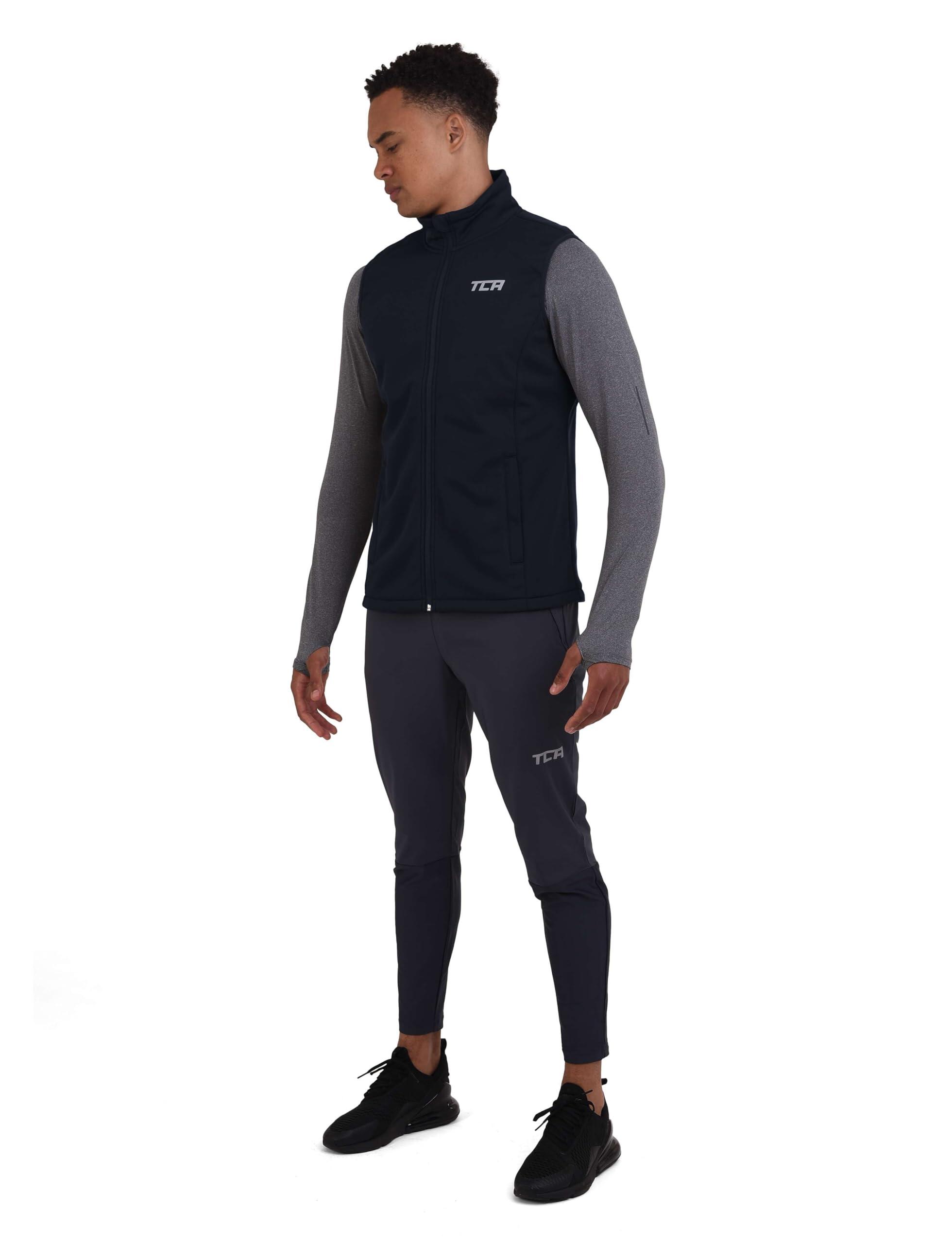 Vlieggewicht Gilet voor heren met ritszakken 5/6