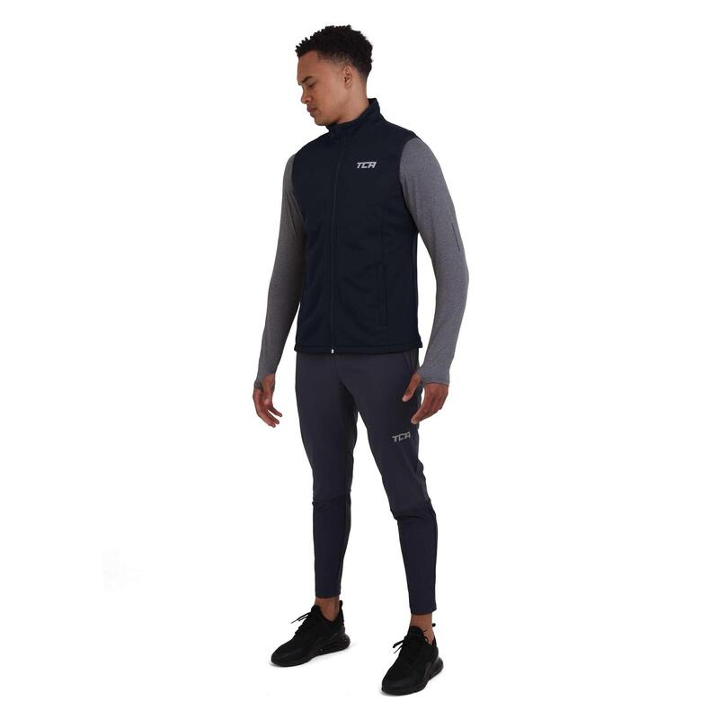 Gilet de poids mouche pour hommes avec poches zippées