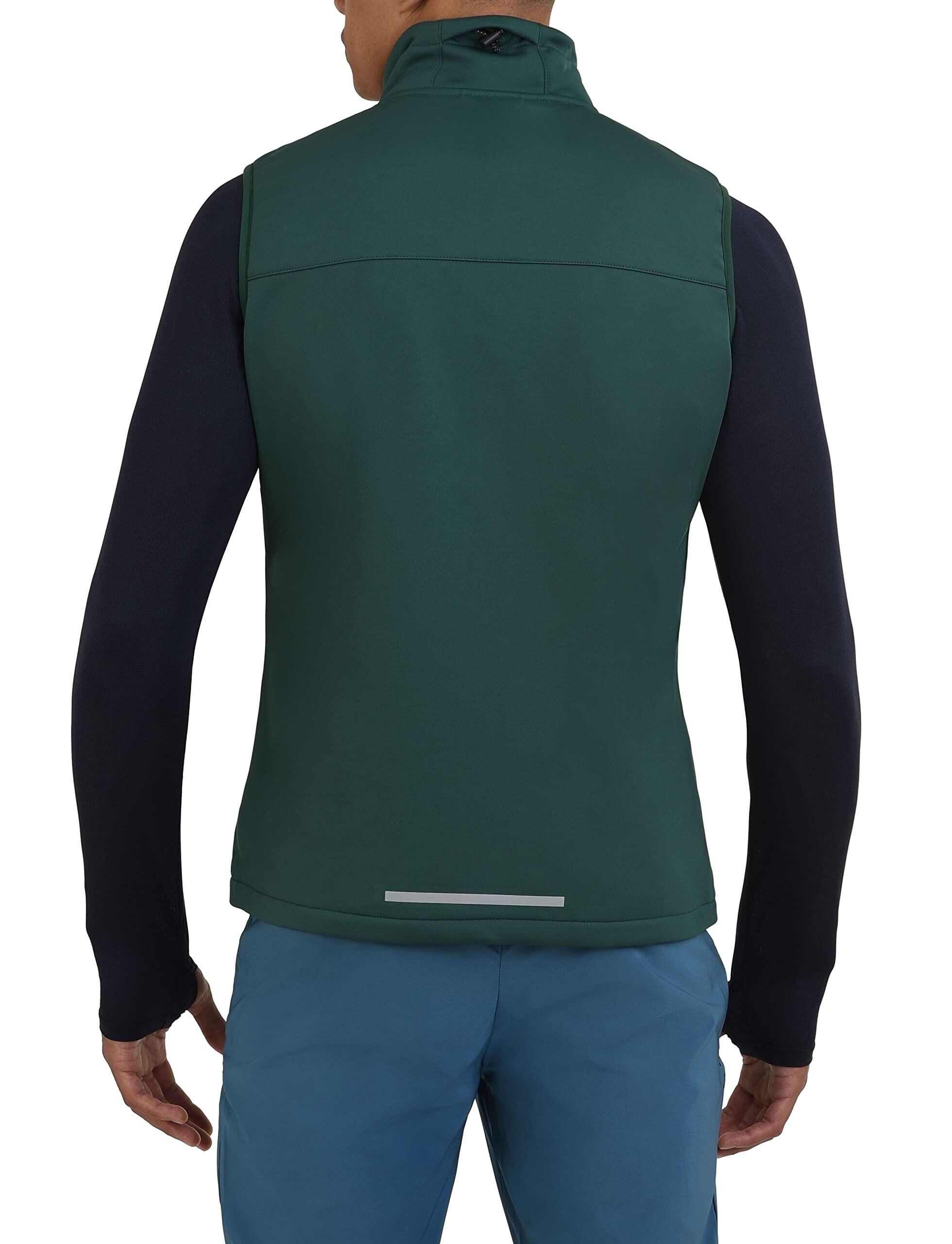 Gillet a mosca maschile con tasche zip 2/6