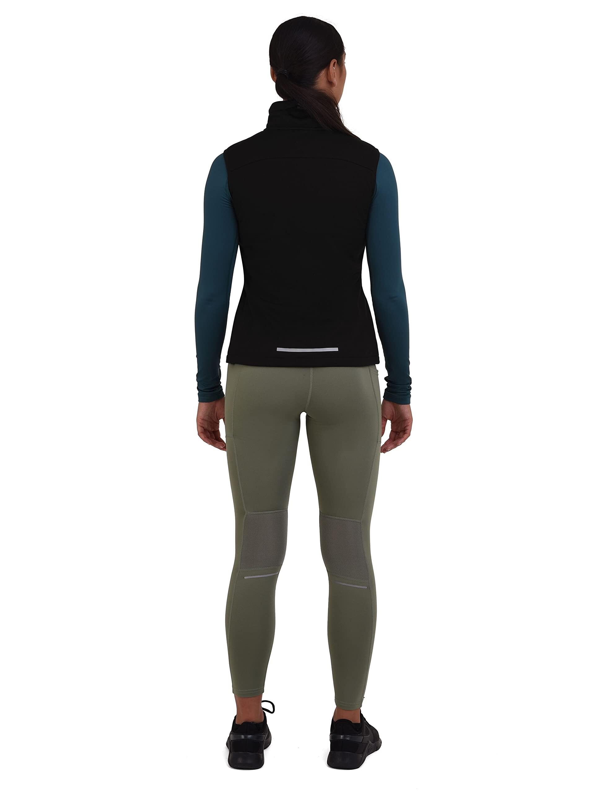 Women's Wind Proof Gilet with Zip Pockets - Black Stealth 6/6