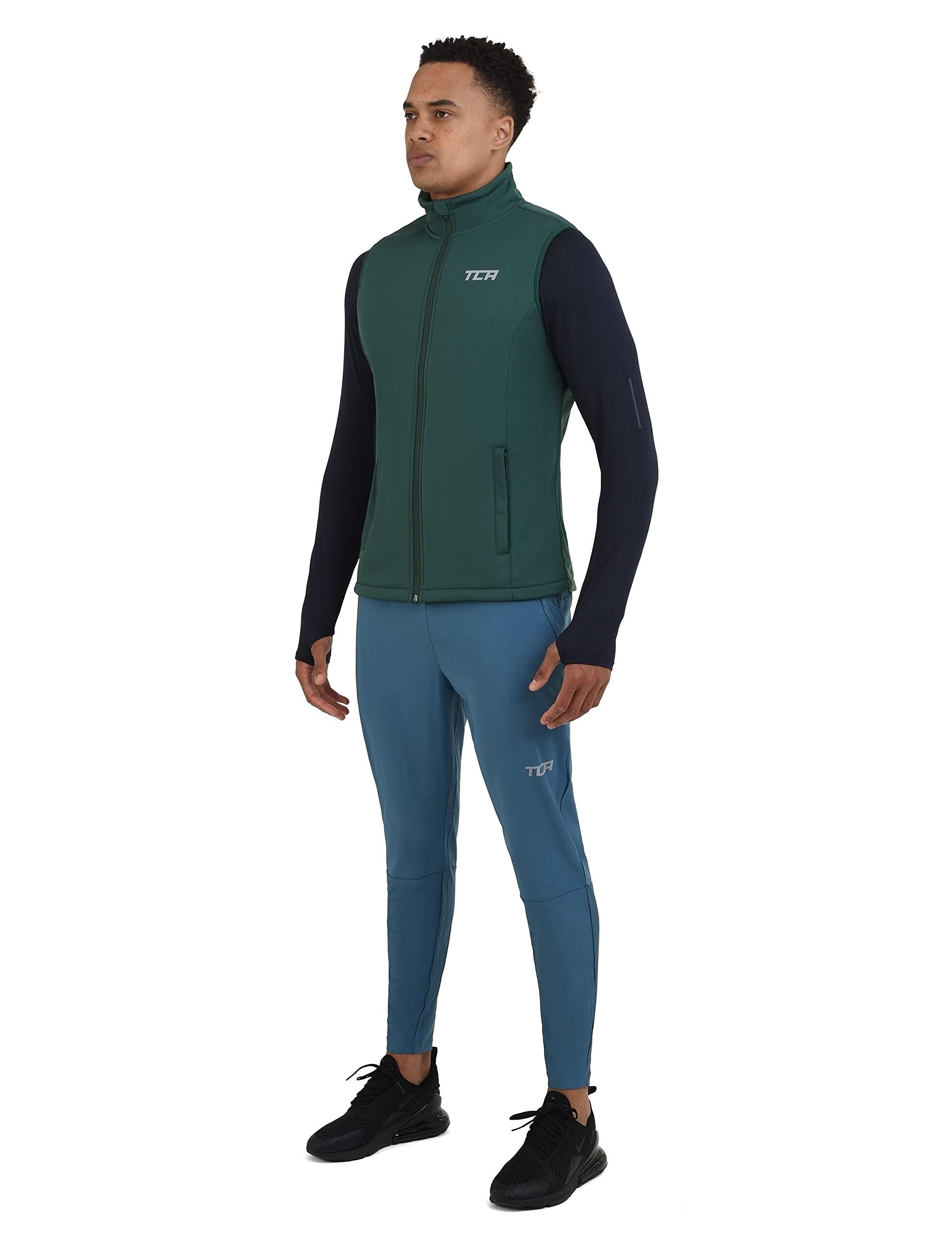 Gillet a mosca maschile con tasche zip 5/6