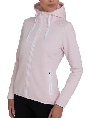Vrouwen revolutie tech hoodie met ritssluiting zakken