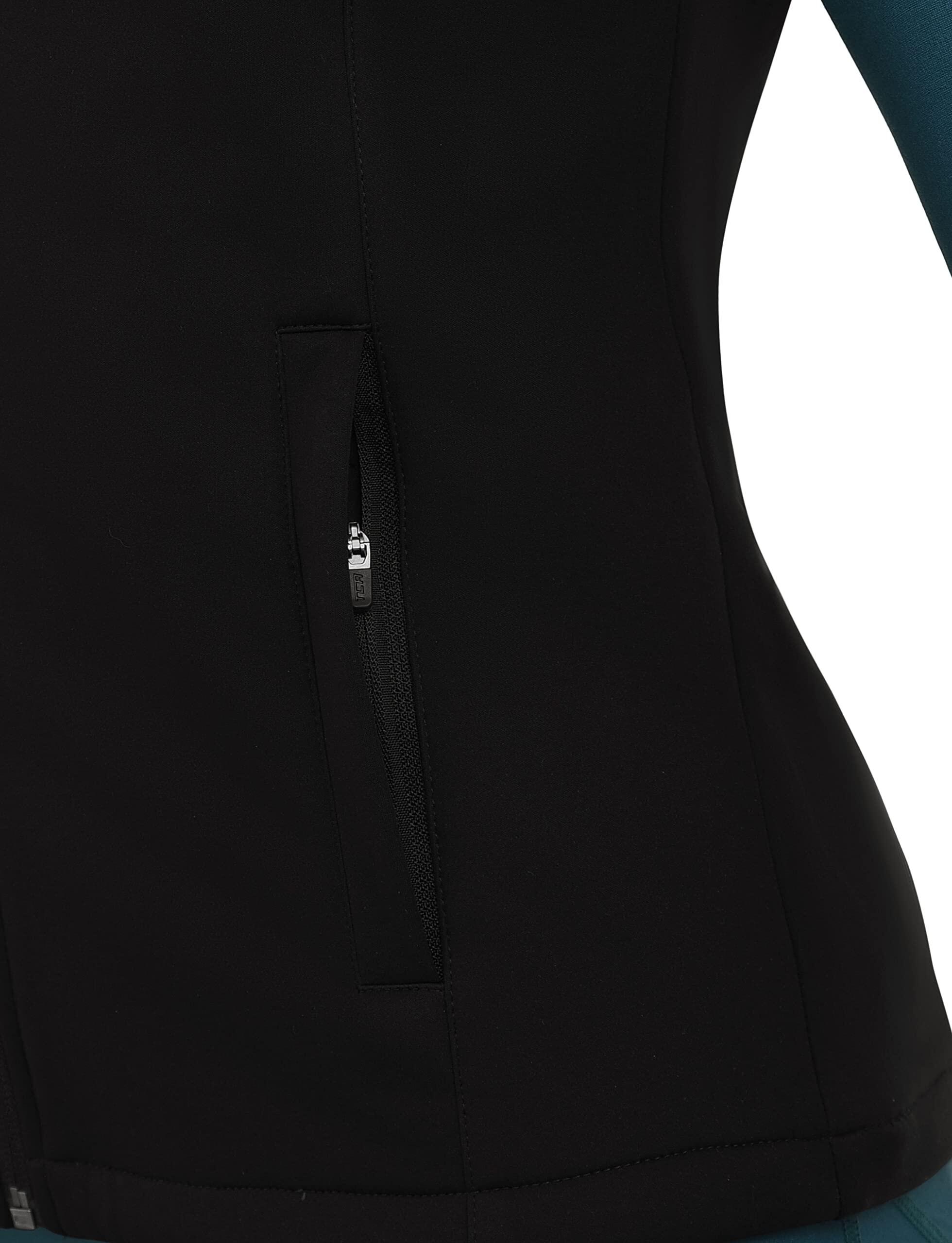 Women's Wind Proof Gilet with Zip Pockets - Black Stealth 3/6