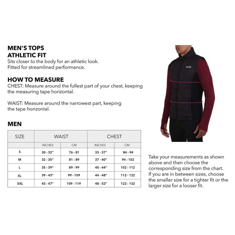 Gilet de poids mouche pour hommes avec poches zippées
