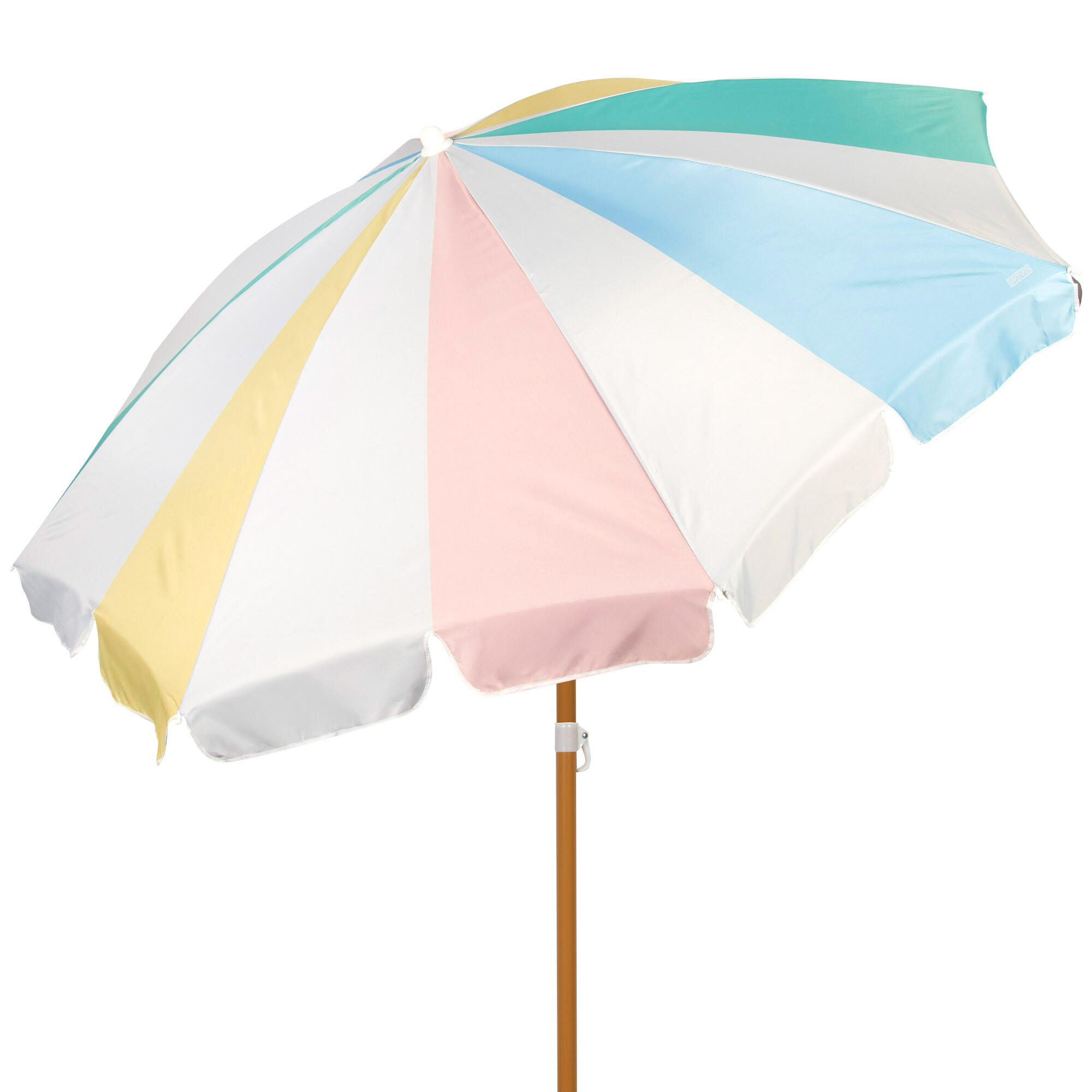 Aktive - Parasol De Plage 8 Baleines, 200 Cm, Arc-en-ciel - Parasol - Multicolore - Taille Unique - Decathlon