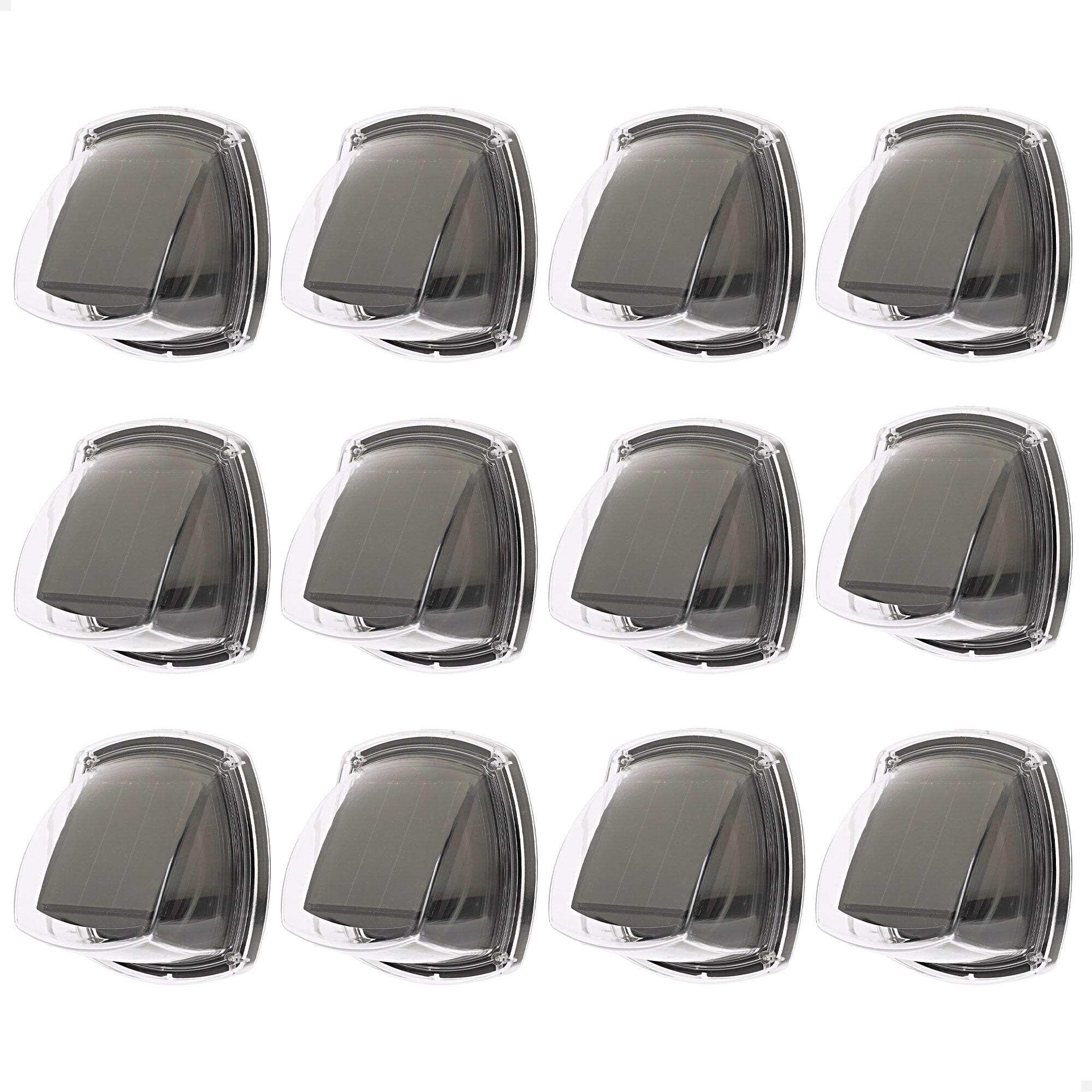 Aktive Lot de 12 appliques solaires LED 3 lumens IP44 1/7