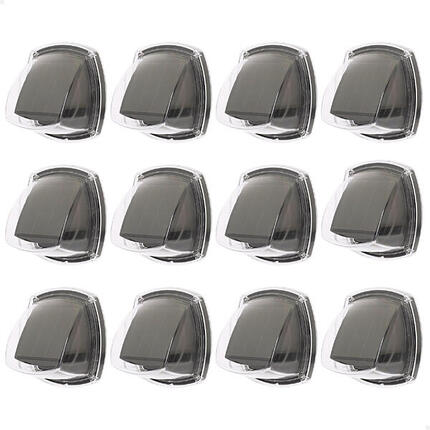 Aktive Lot de 12 appliques solaires LED 3 lumens IP44