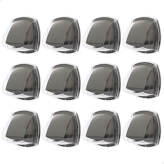 Aktive Lot de 12 appliques solaires LED 3 lumens IP44