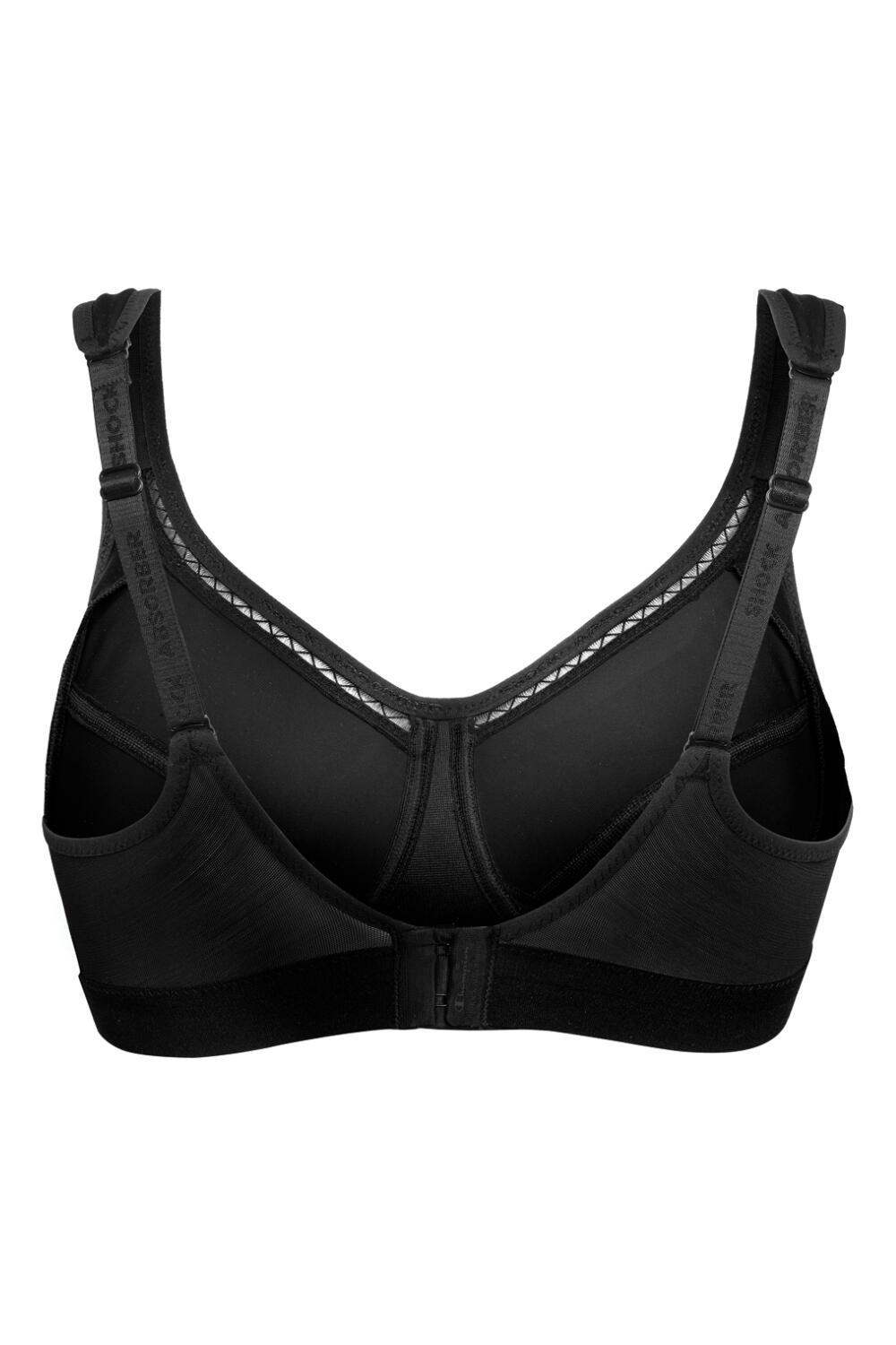 Brassière Shock Absorber Active Classic Support Noir 2/3