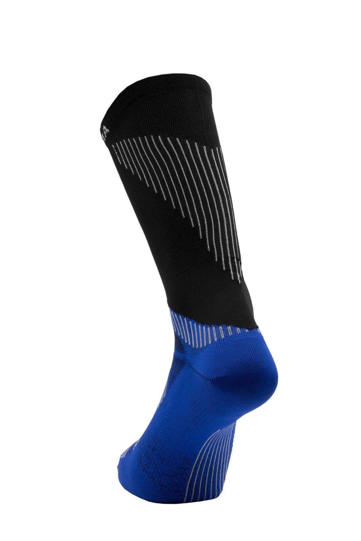 Calza tecnica running media compressione antibatterica 2/4
