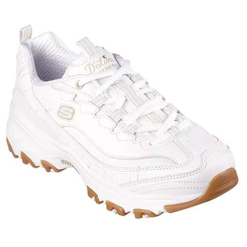 Zapatillas Mujer Skechers D´Lites Blanco