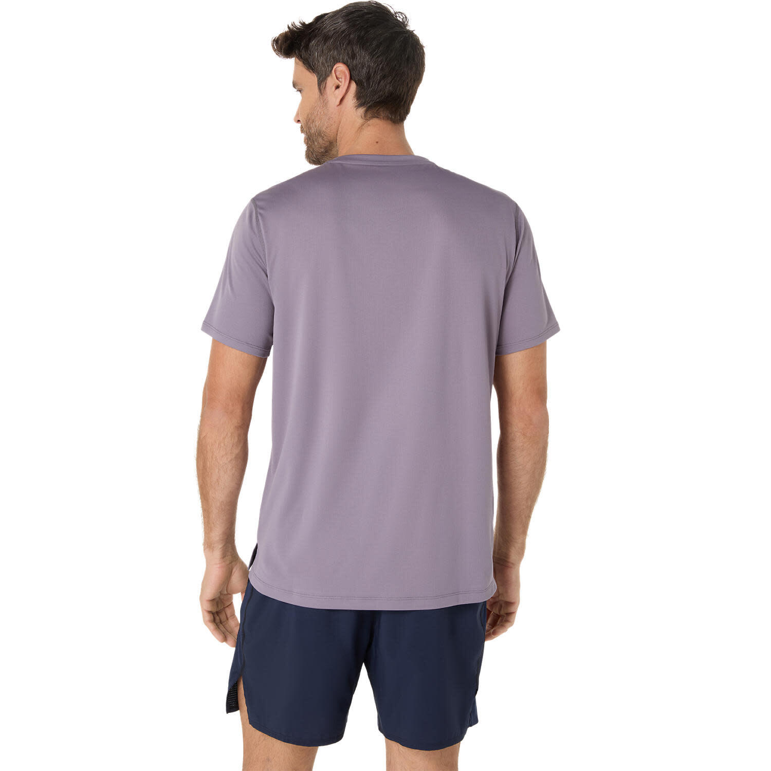 T Shirts E Camisas Homem - ASICS Core SS Top - Lavender Grey 2/6