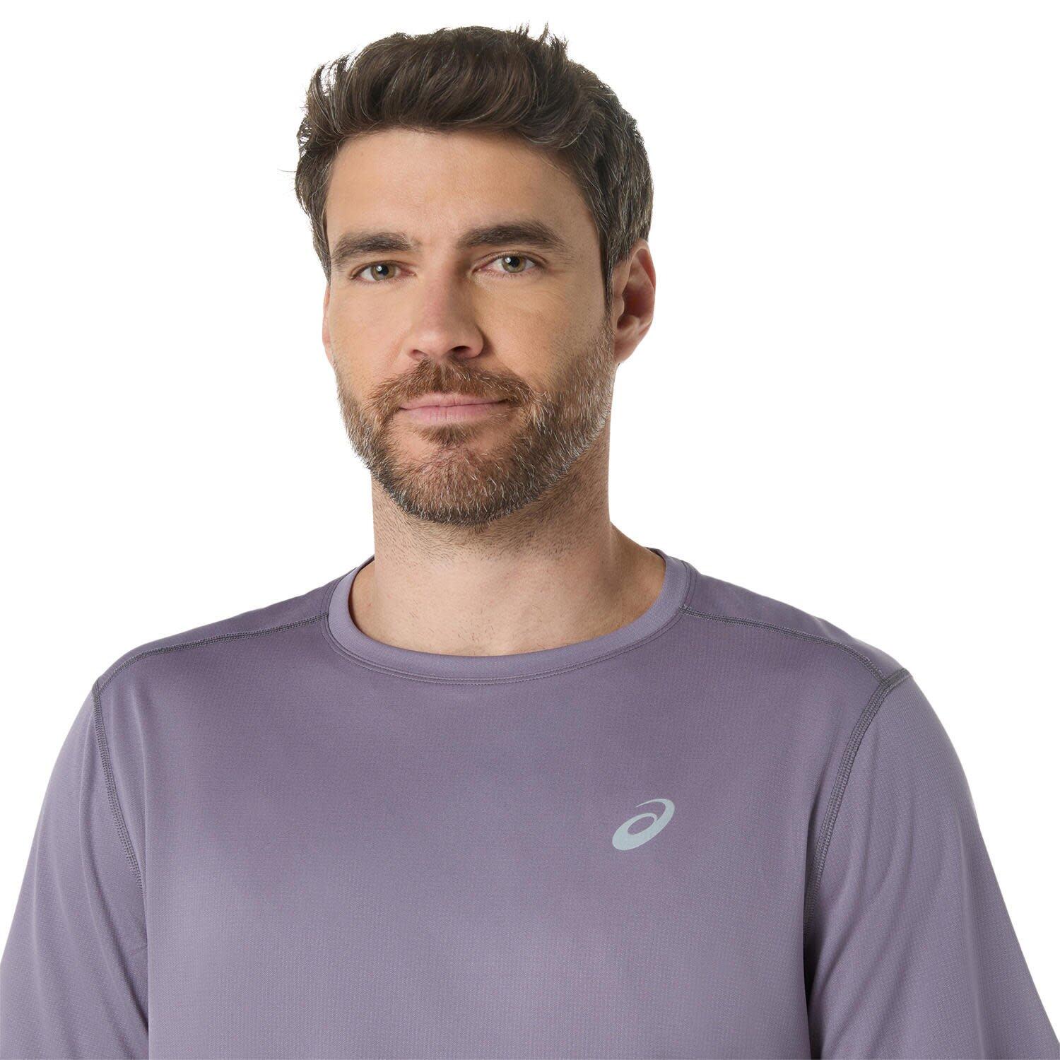 T Shirts E Camisas Homem - ASICS Core SS Top - Lavender Grey 4/6