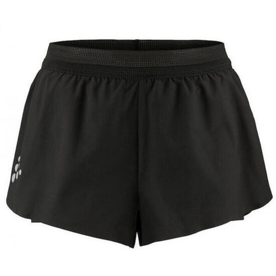 Short Craft Pro Hypervent Split Noir Femme