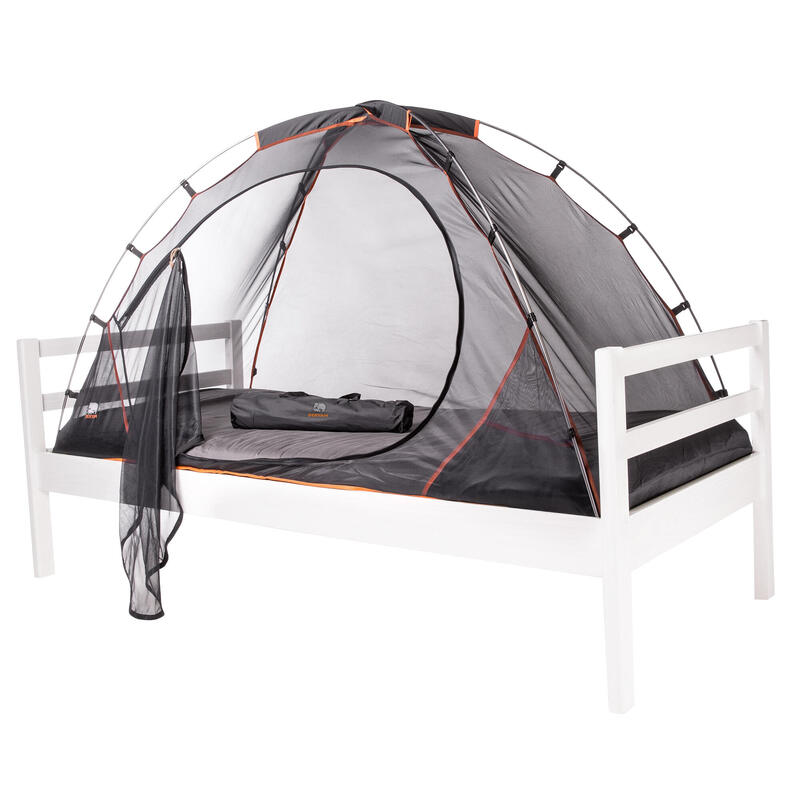 Rede Mosquiteira Bed Tent - 200x90cm - Preto - Postes de Alumínio