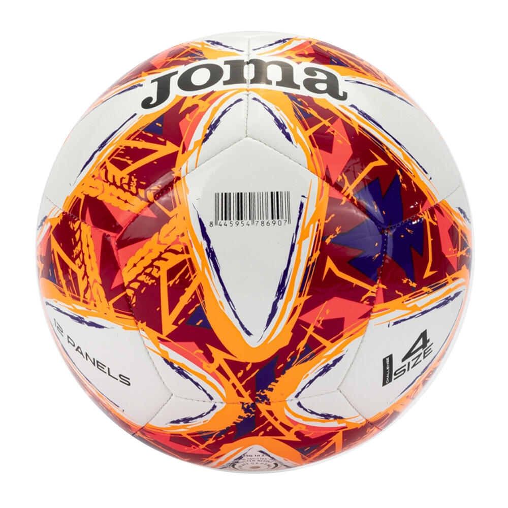 Balón Fútbol Joma Challenge III Blanco Rojo T-4 3/4
