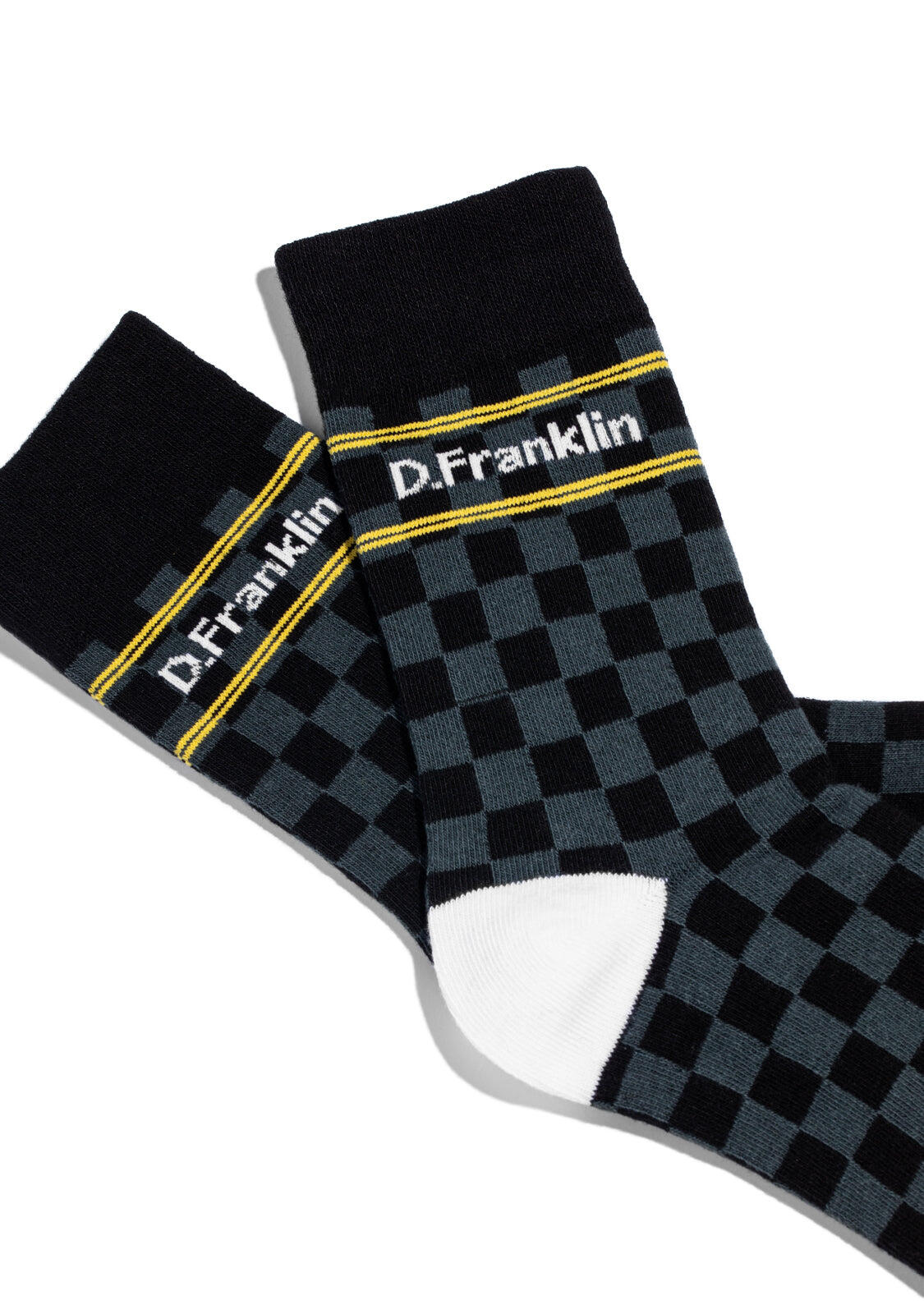 Calzini D. Franklin Check Socks 2/4
