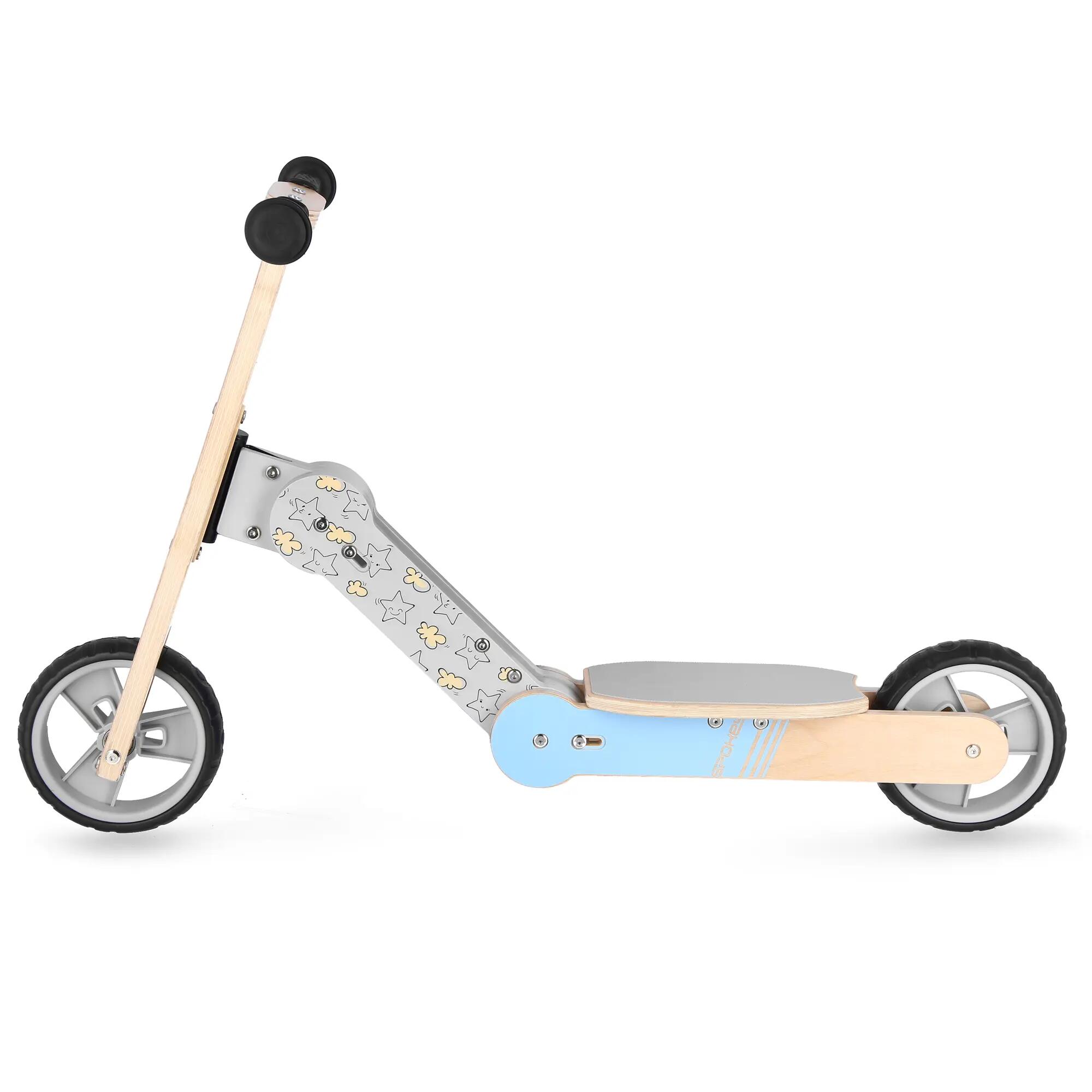 Rowerek biegowy i hulajnoga dziecięca 2w1 Spokey WOO-RIDE MULTI 3/7