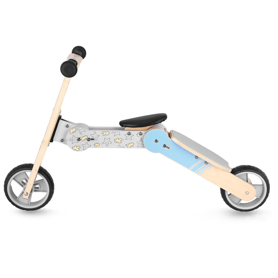 Rowerek biegowy i hulajnoga dziecięca 2w1 Spokey WOO-RIDE MULTI