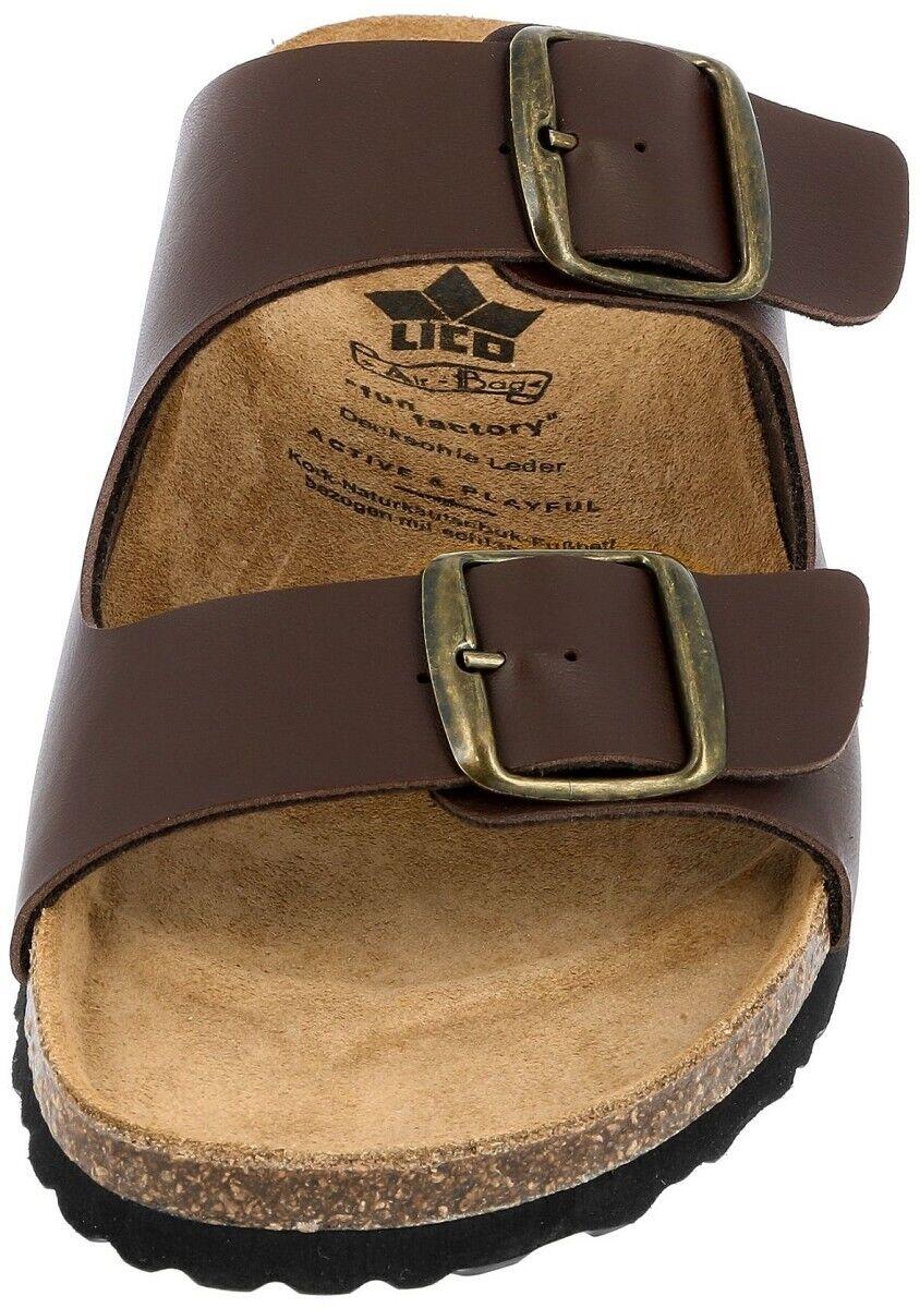 Lico Trekkingpantolette "Amalfi" Sandale braun Pantoffel Herren von Oefele Jagd 5/7
