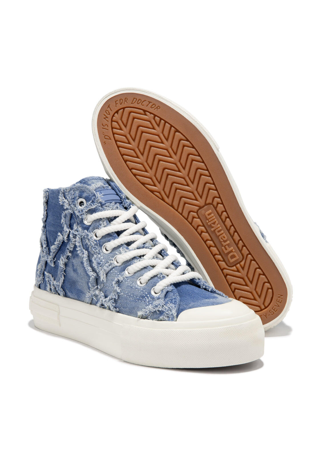 Zapatillas D. Franklin One Way High Denim 3/5