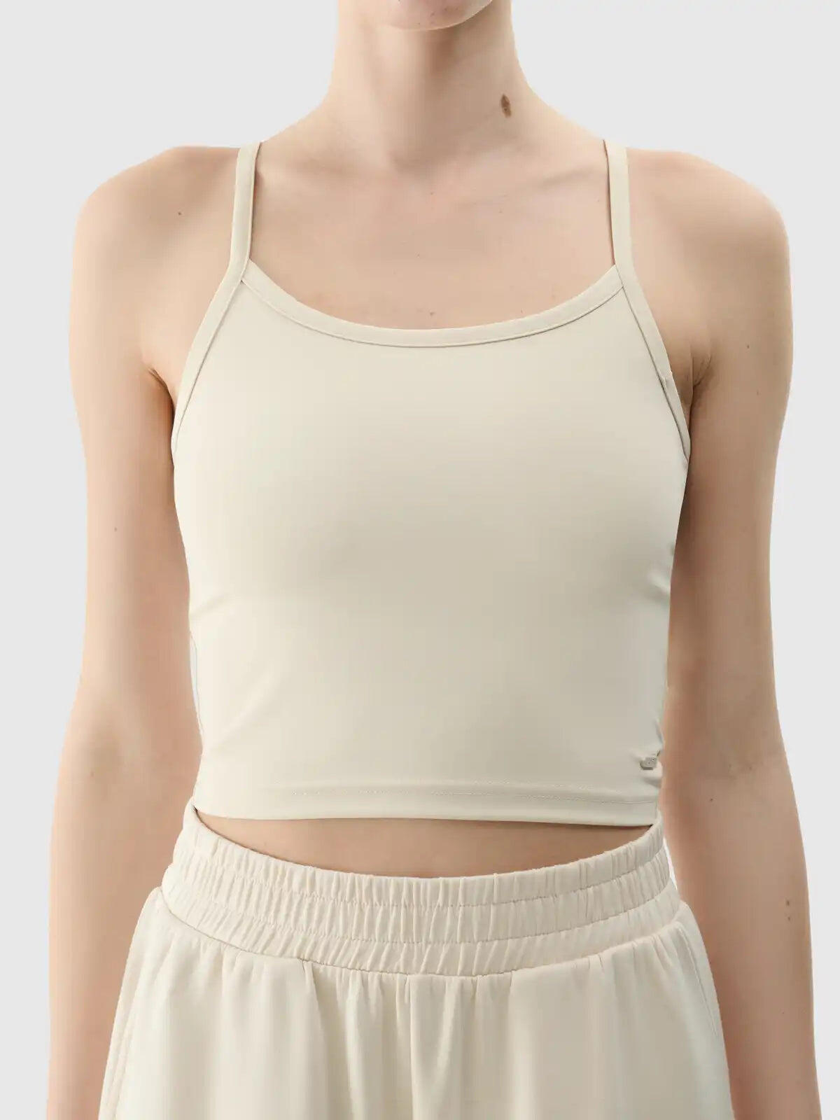 Crop top ajusté pour femme 5/6