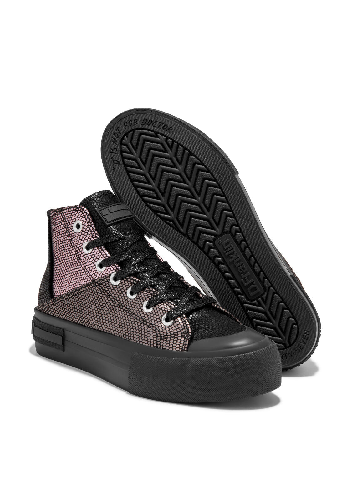 Scarpe D. Franklin One Way Patchwork High 3/5