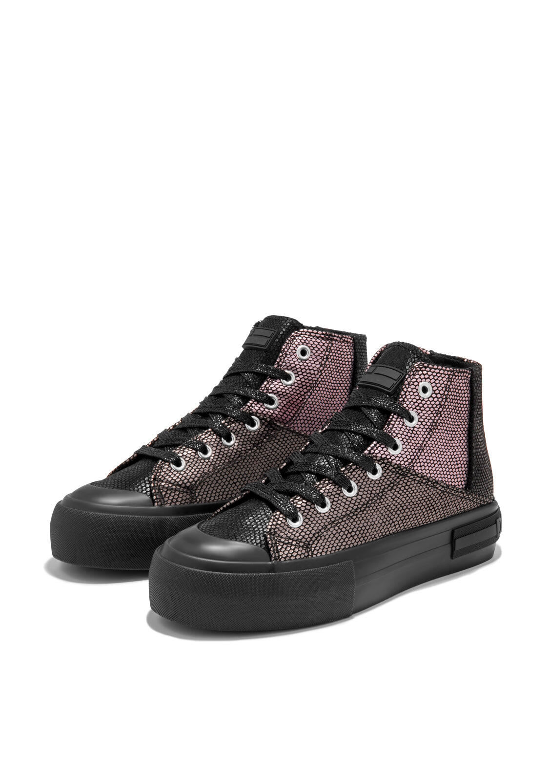 Scarpe D. Franklin One Way Patchwork High 2/5