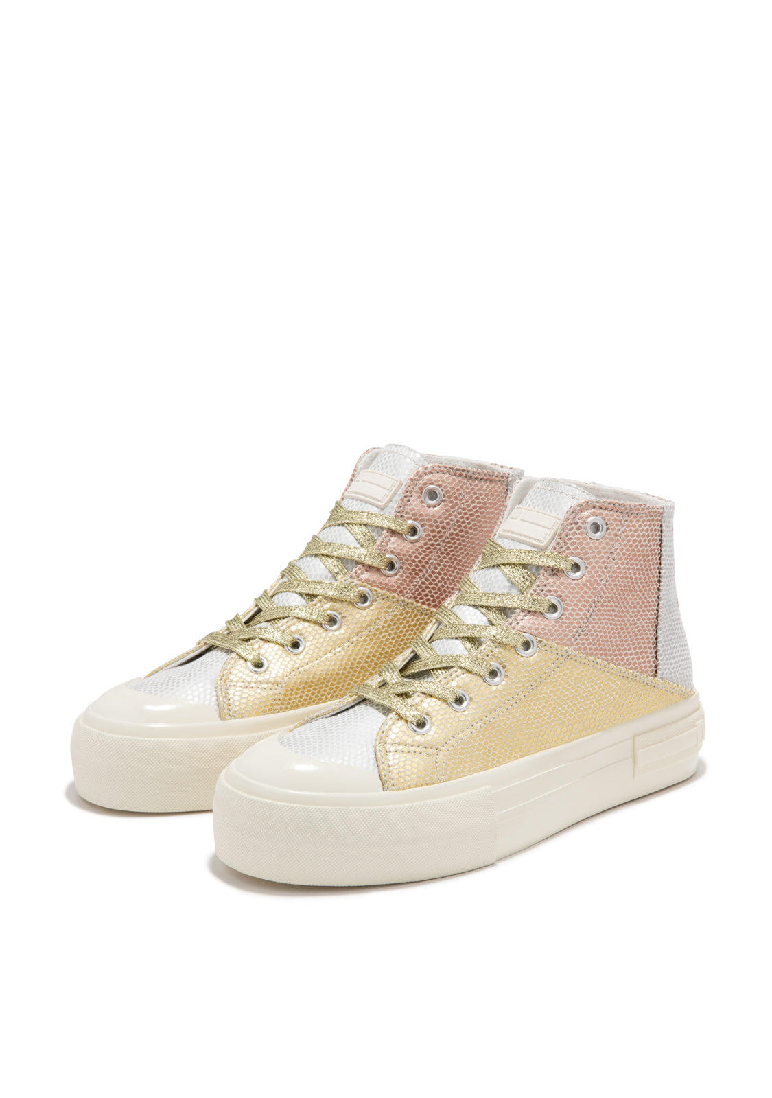 Scarpe D. Franklin One Way Patchwork High 2/5