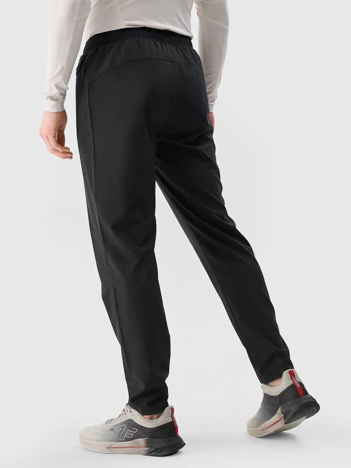 Pantaloni da Allenamento da Uomo a Rapida Asciugatura con Tasche con Zip 4/6