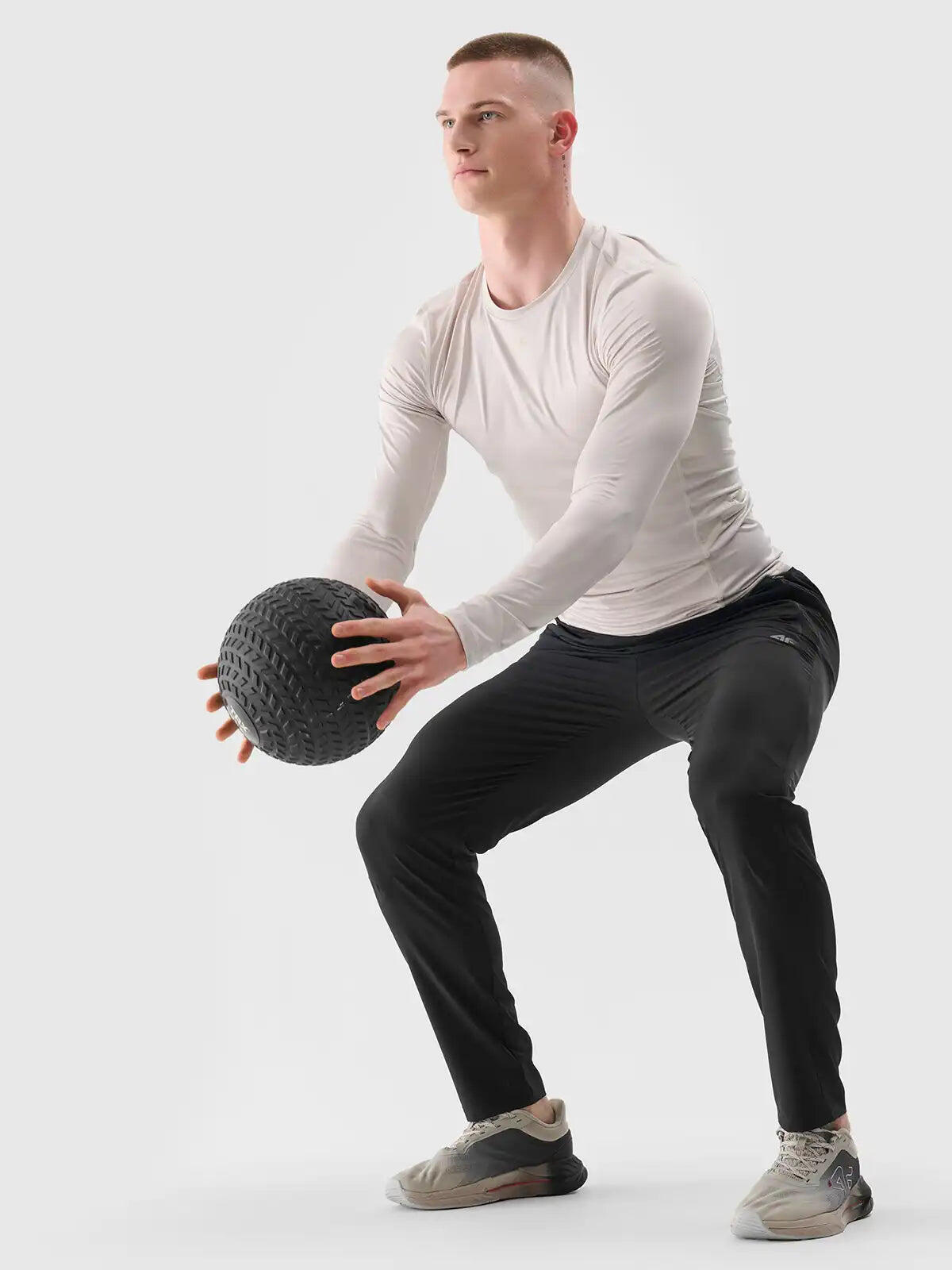 Pantaloni da Allenamento da Uomo a Rapida Asciugatura con Tasche con Zip 2/6