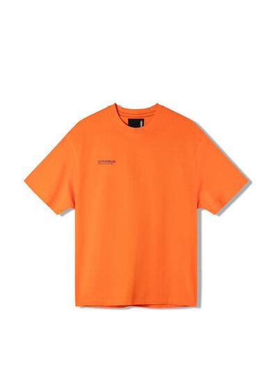 Camiseta de Hombre Nowhere Bound Naranja / Morado D.Franklin