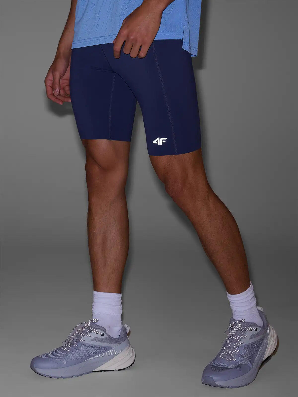 Biker-Trainingsshorts mit Taschen und Flachnähten 2/4