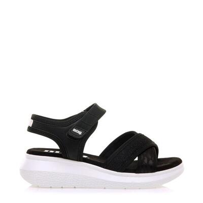 Keilsandalen damen MTNG COTTON weiss