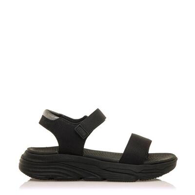 Flache Sandalen damen MTNG TSUNAMI schwarz