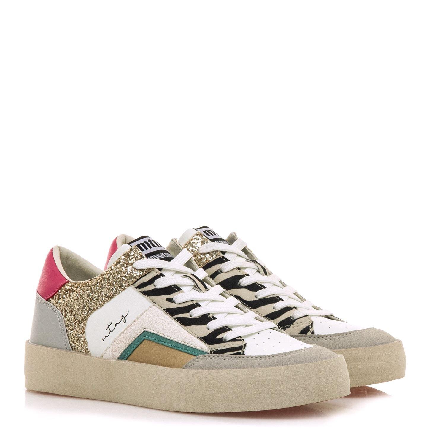 Zapatillas caminar Mujer MTNG Lauper Blanco 5/7