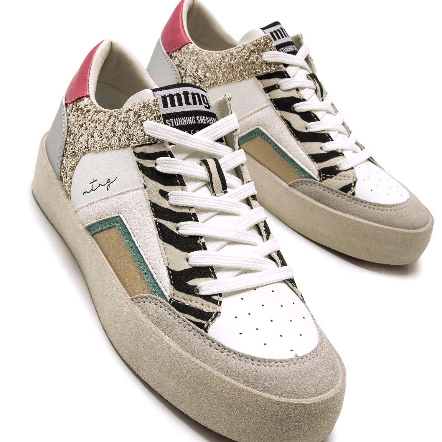 Zapatillas caminar Mujer MTNG Lauper Blanco 6/7